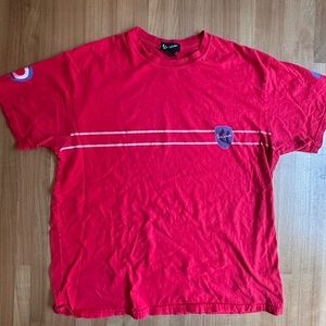 Vespa licensed red short-sleeved t-shirt, Mod, XL